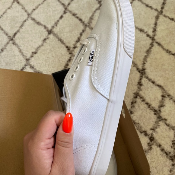 Vans Authentic Lo Pro - White - Sz 7 - Picture 6 of 7